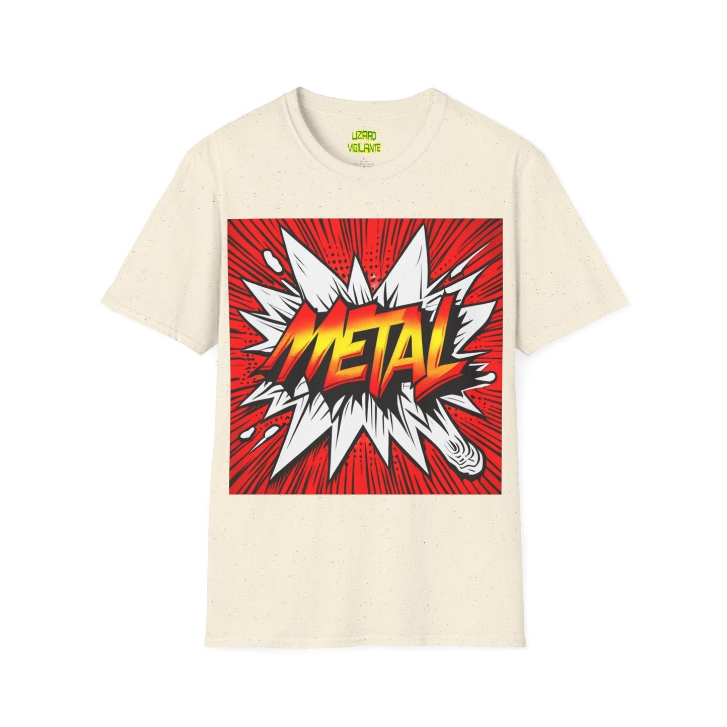 METAL KAPOW Unisex Softstyle T-Shirt - Lizard Vigilante