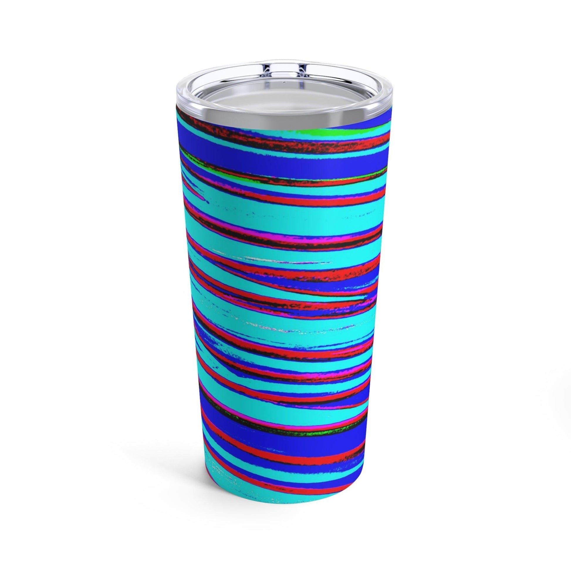 Strips Tumbler 20oz - Lizard Vigilante