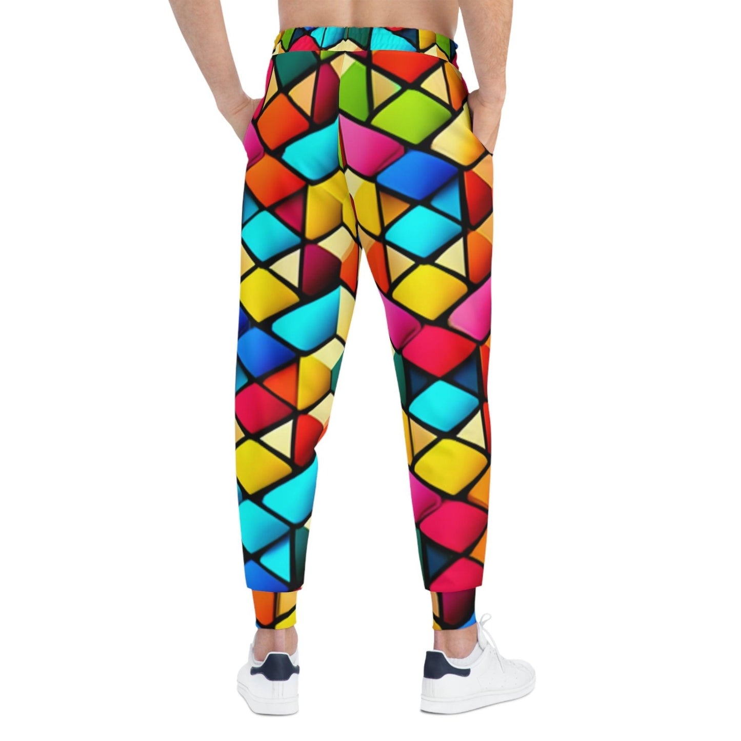 Colormetric Athletic Joggers - Lizard Vigilante