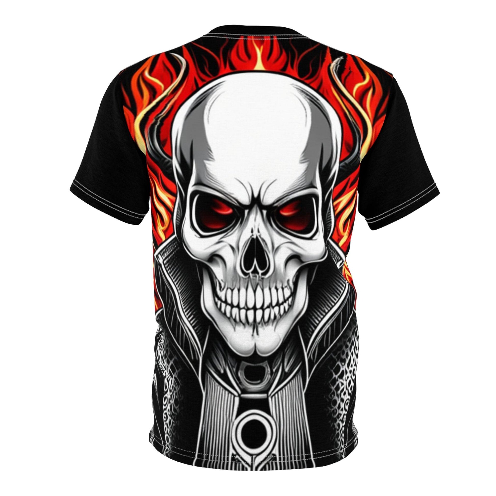 Red Eyed Skull Overlord Freak Unisex Tee - Lizard Vigilante