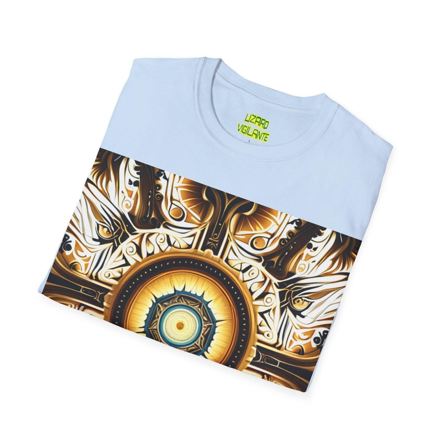 Hypnotic Carpet Unisex Softstyle T-Shirt - Lizard Vigilante