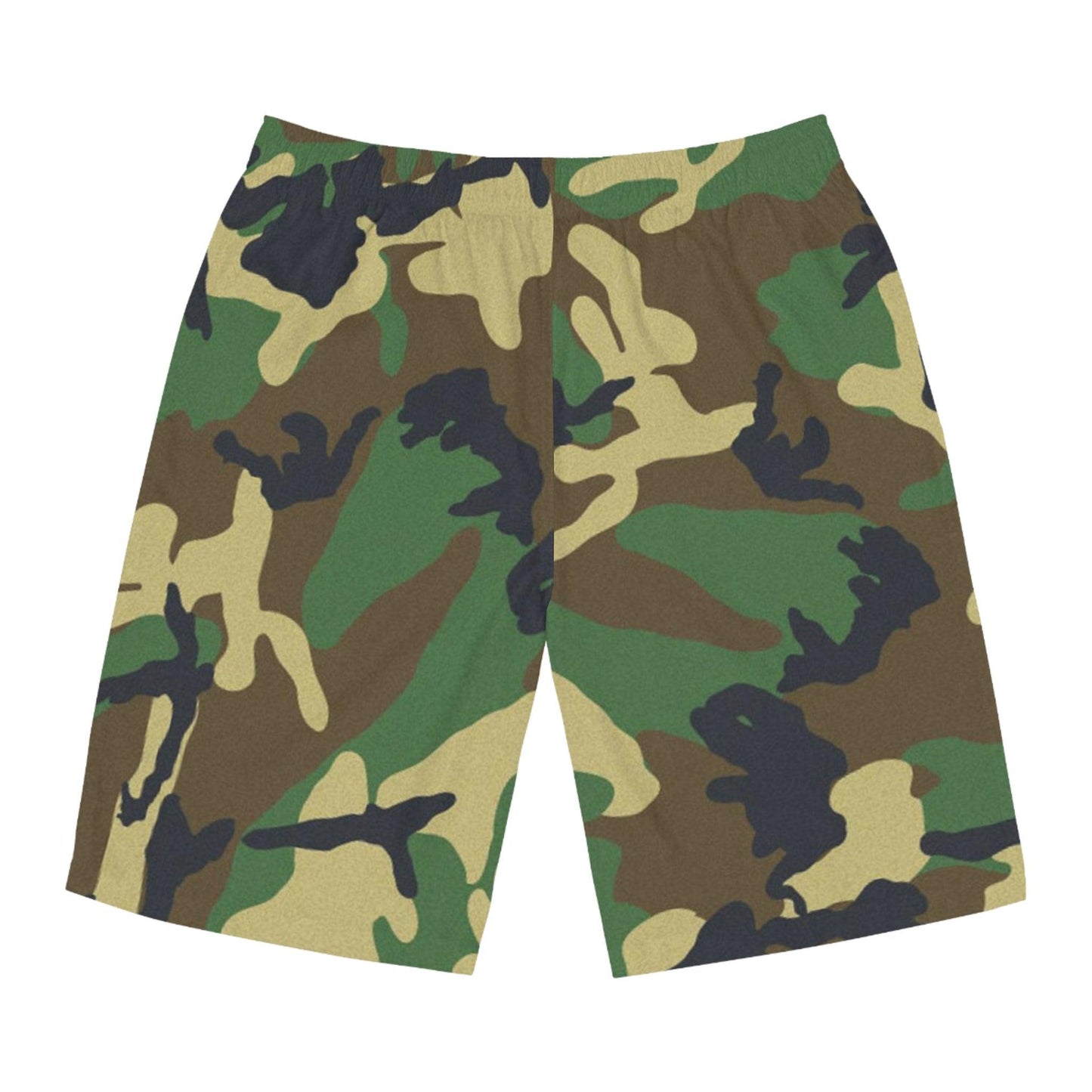 Green Camouflage Men's Board Shorts - Lizard Vigilante