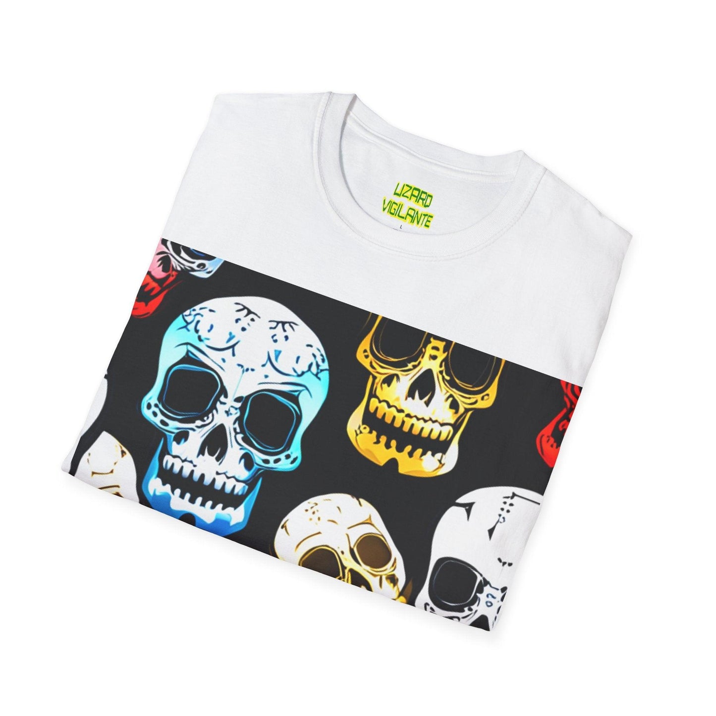 Digital Skulls Unisex Softstyle T-Shirt - Lizard Vigilante