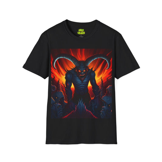 Horny Devil Unisex Softstyle T-Shirt - Lizard Vigilante