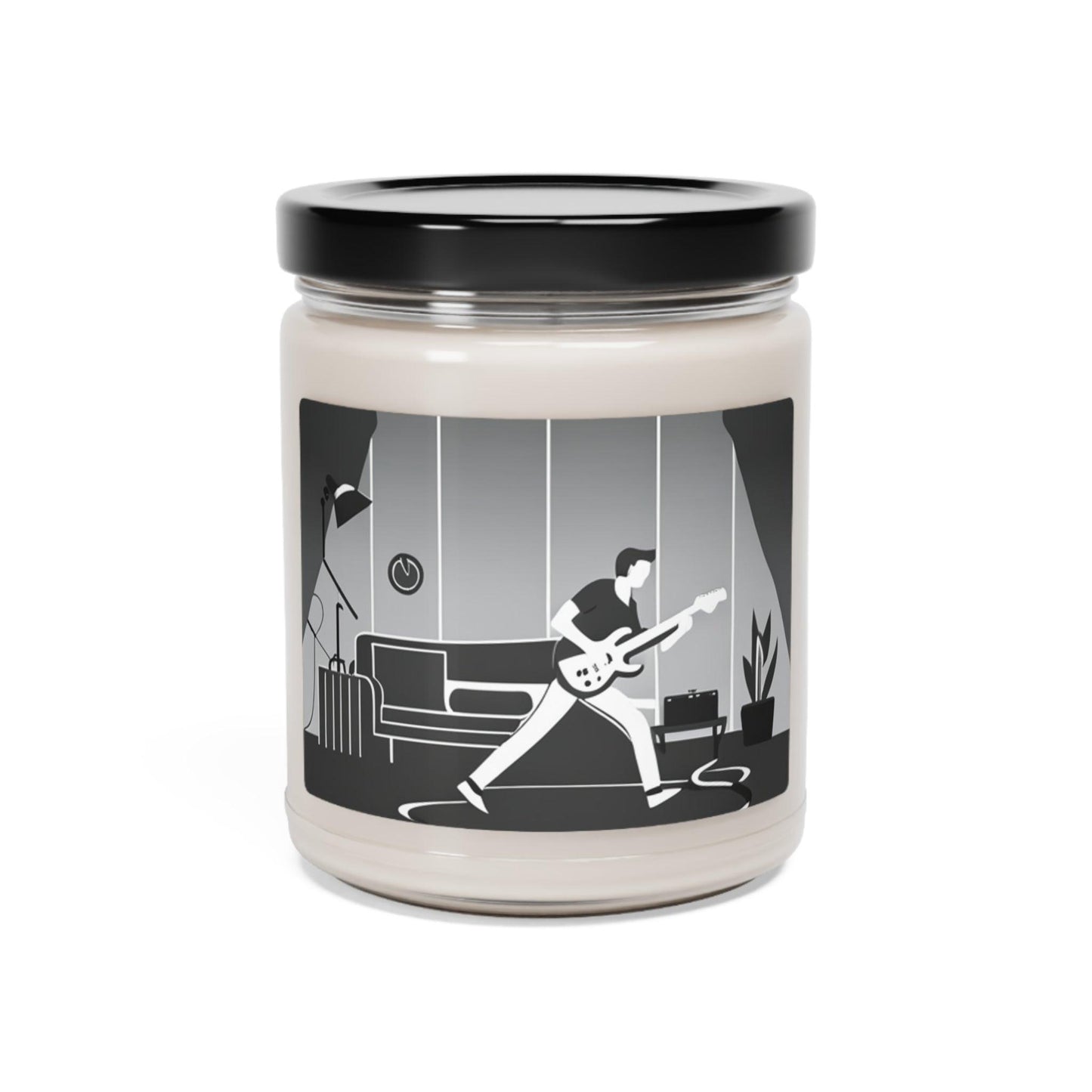 Living Room Jam Scented Soy Candle, 9oz - Lizard Vigilante