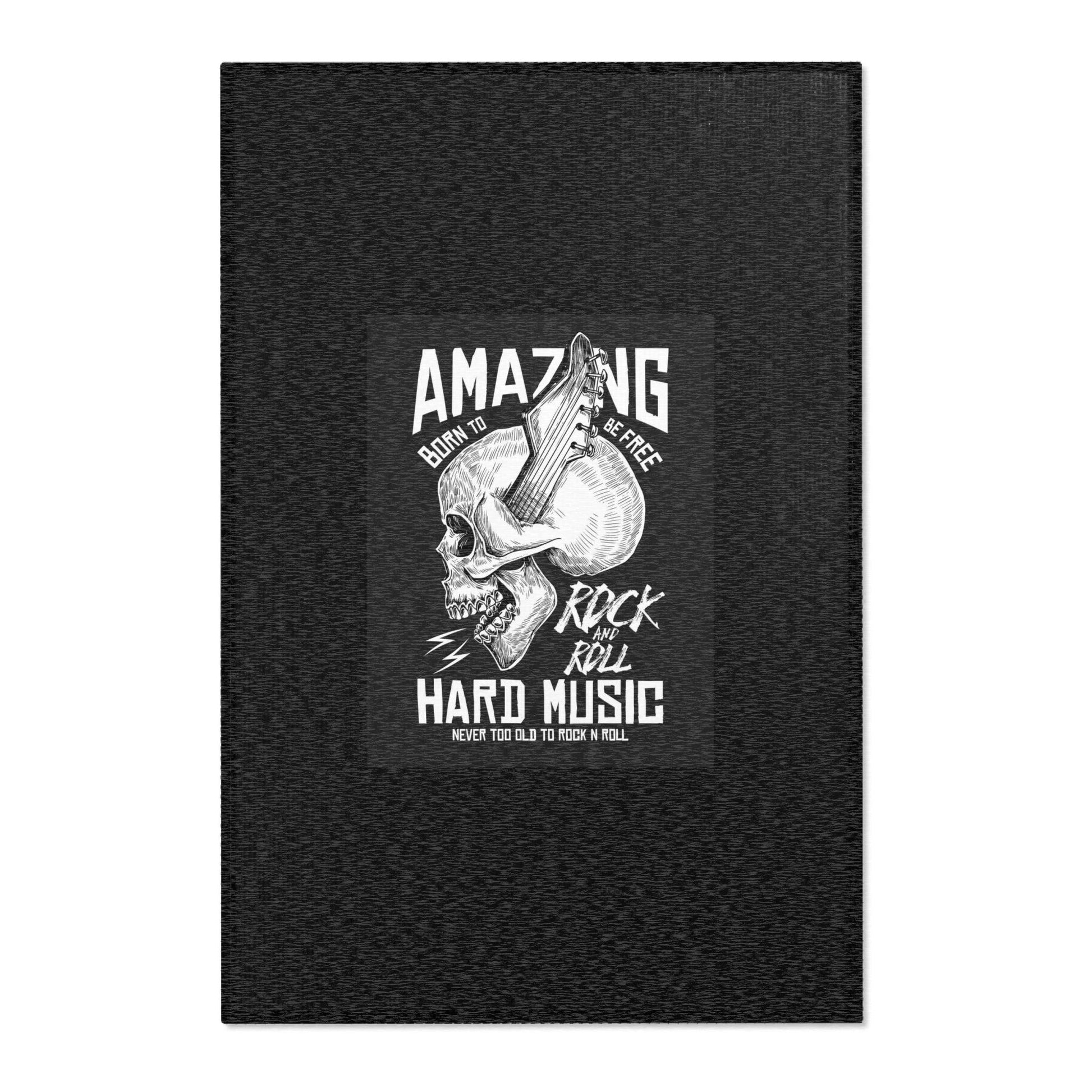 Amazing Hard Music Area Rugs - Lizard Vigilante