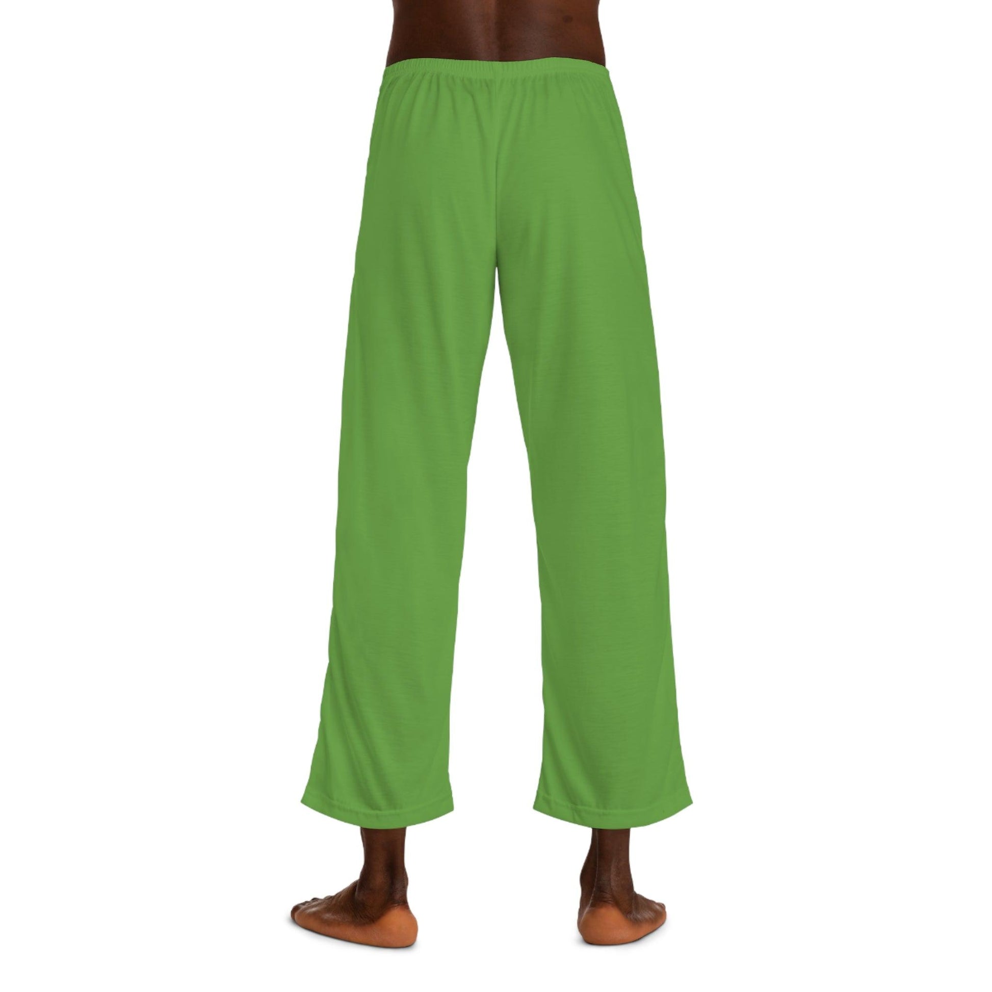 Men's Pajama Pants - Green - Lizard Vigilante