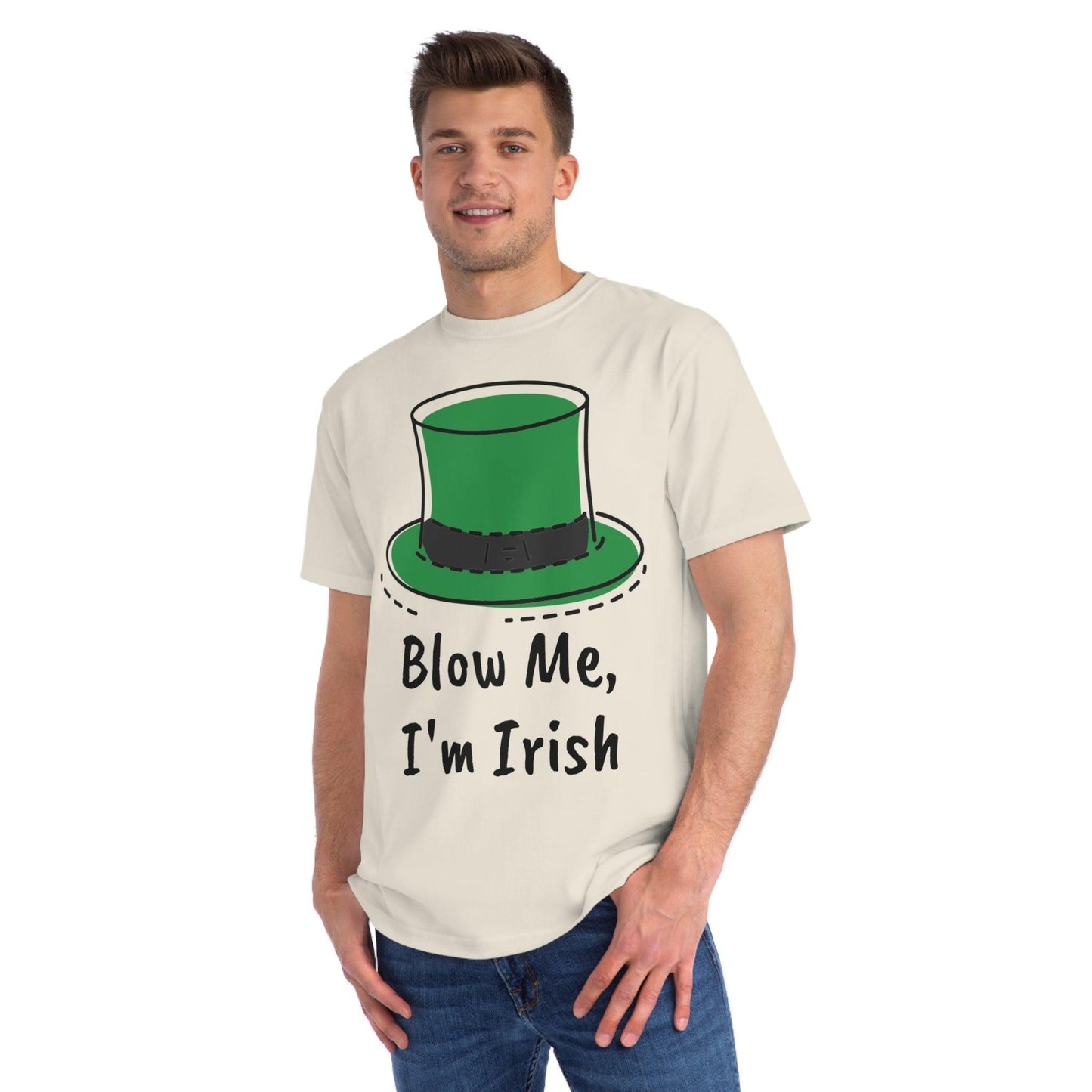 Blow Me, I'm Irish Organic Unisex Classic T-Shirt - Lizard Vigilante