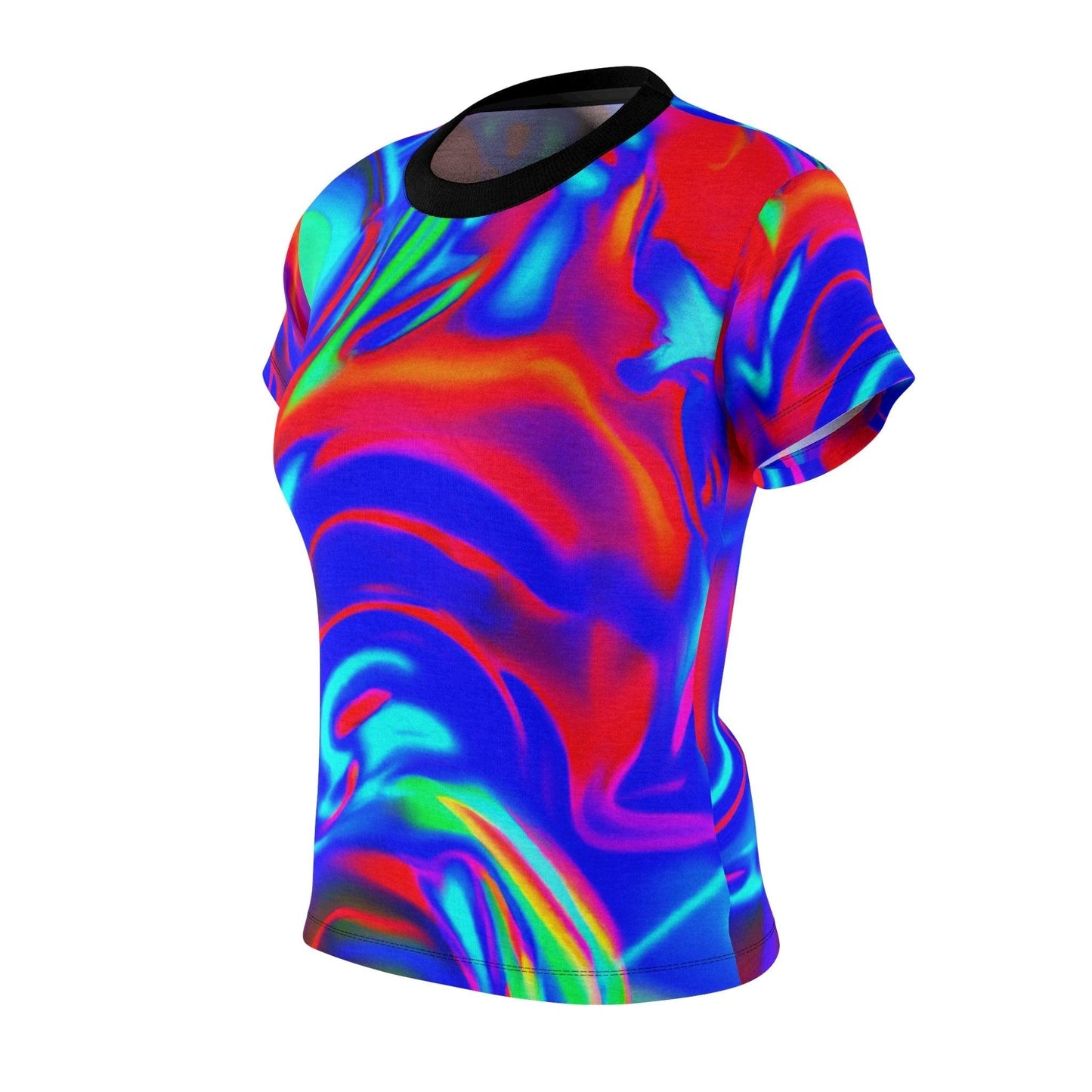 Neon Lava Women's Tee - Lizard Vigilante