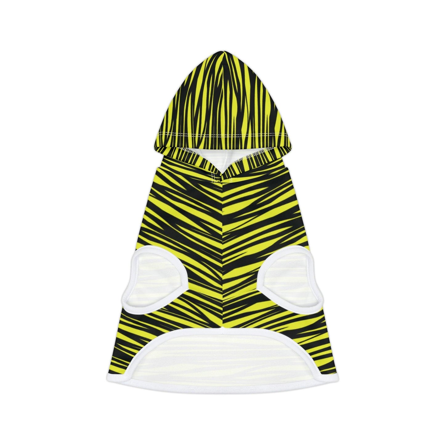 Black Yellow Camo Pet Hoodie - Lizard Vigilante