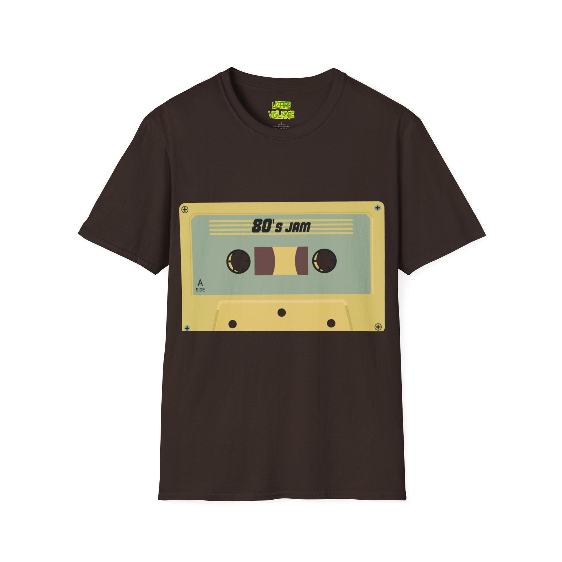 80's Jam Unisex Softstyle T-Shirt - Lizard Vigilante