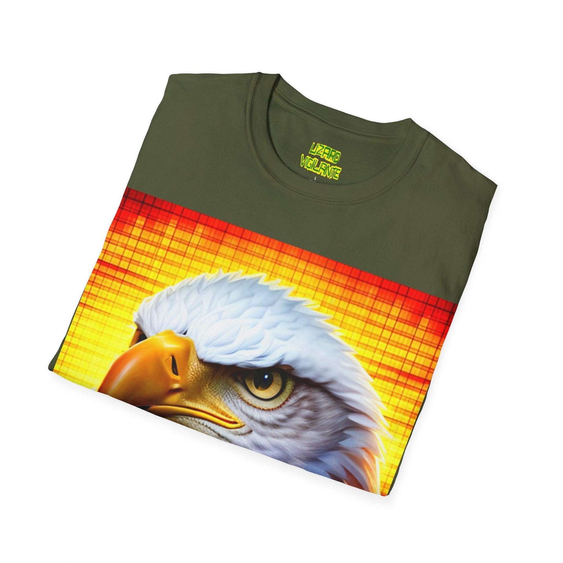 American Bird Unisex Softstyle T-Shirt - Lizard Vigilante