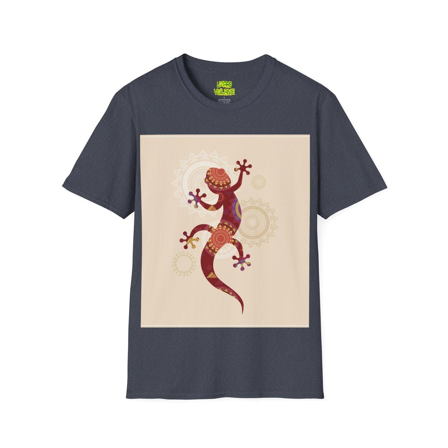 Lizard SW Tribal Graphic Unisex Softstyle T-Shirt - Premium T-Shirt from Printify - Just $34.69! Shop now at Lizard Vigilante