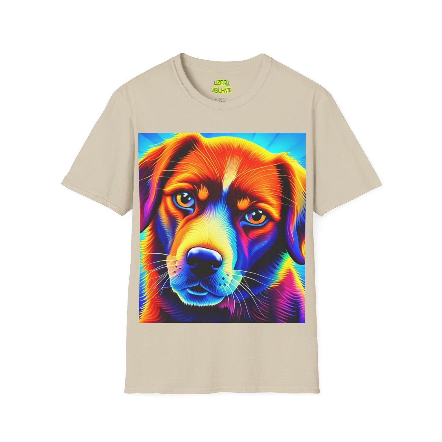 Prism Dog Unisex Softstyle T-Shirt - Lizard Vigilante
