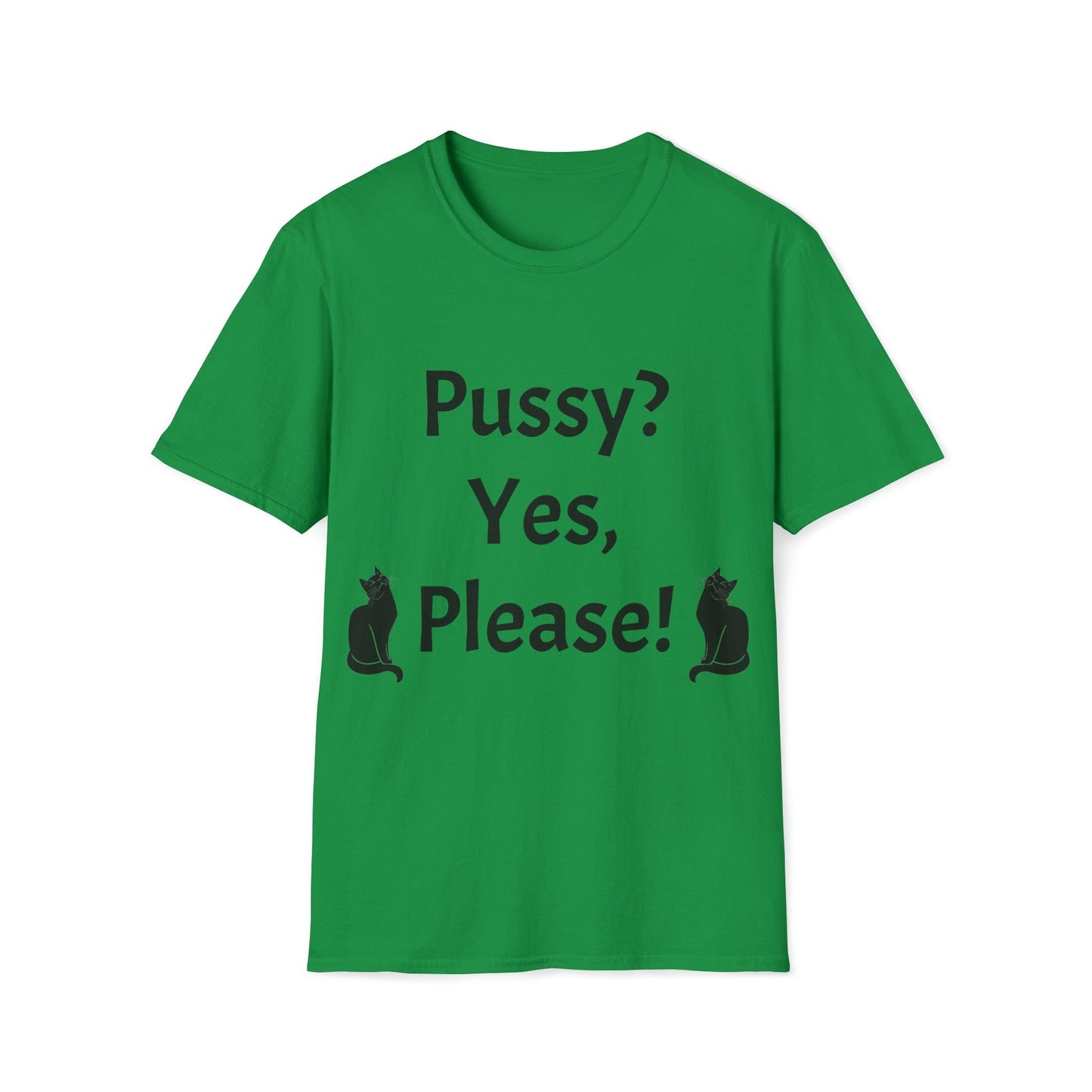 Pussy? Yes, Please! Unisex Softstyle T-Shirt - Lizard Vigilante