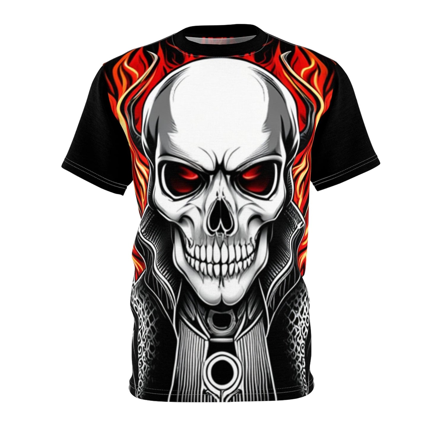 Red Eyed Skull Overlord Freak Unisex Tee - Lizard Vigilante