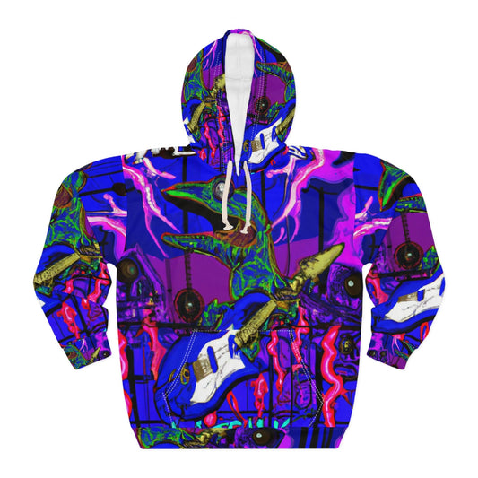 The LizardMan Unisex Pullover Hoodie - Lizard Vigilante