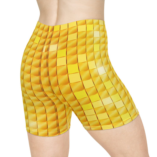 GoldStakt Women's Biker Shorts - Premium All Over Prints from Printify - Just $38.99! Shop now at Lizard Vigilante