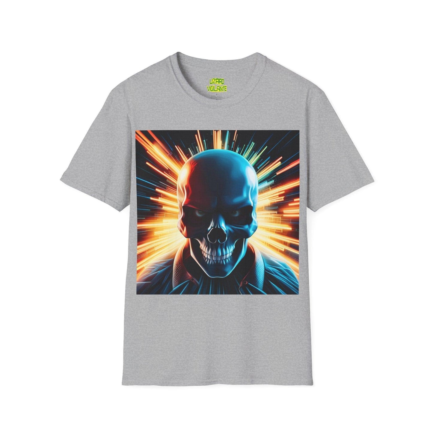 Skull Blaster Unisex Softstyle T-Shirt - Lizard Vigilante