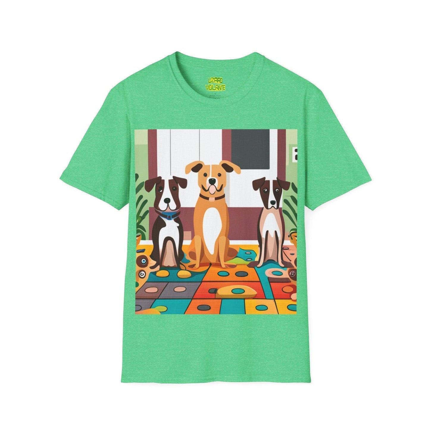 Pleasing Pups Unisex Softstyle T-Shirt - Lizard Vigilante