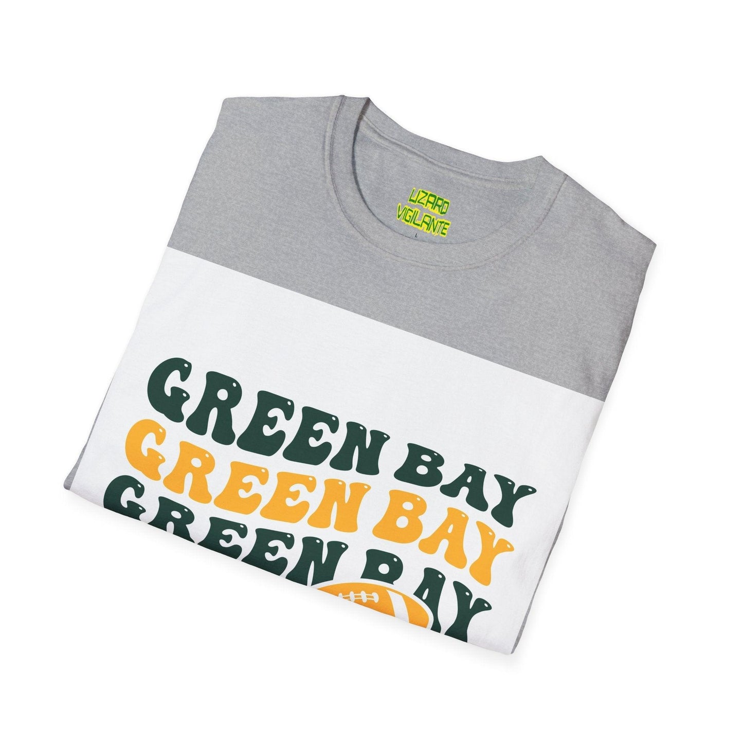 Green Bay Unisex Softstyle T-Shirt - Lizard Vigilante