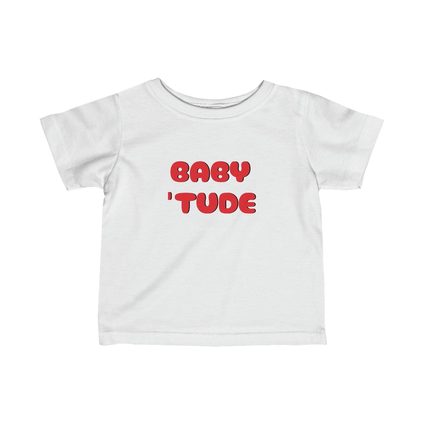 Baby 'Tude Infant Fine Jersey Tee - Lizard Vigilante