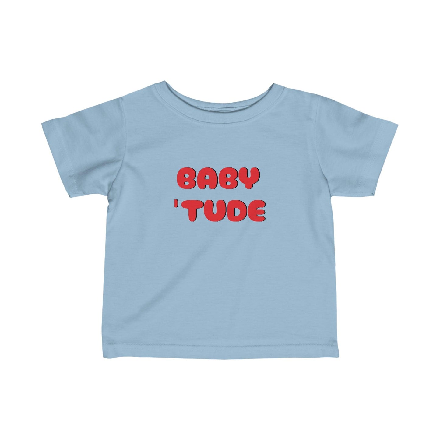 Baby 'Tude Infant Fine Jersey Tee - Lizard Vigilante