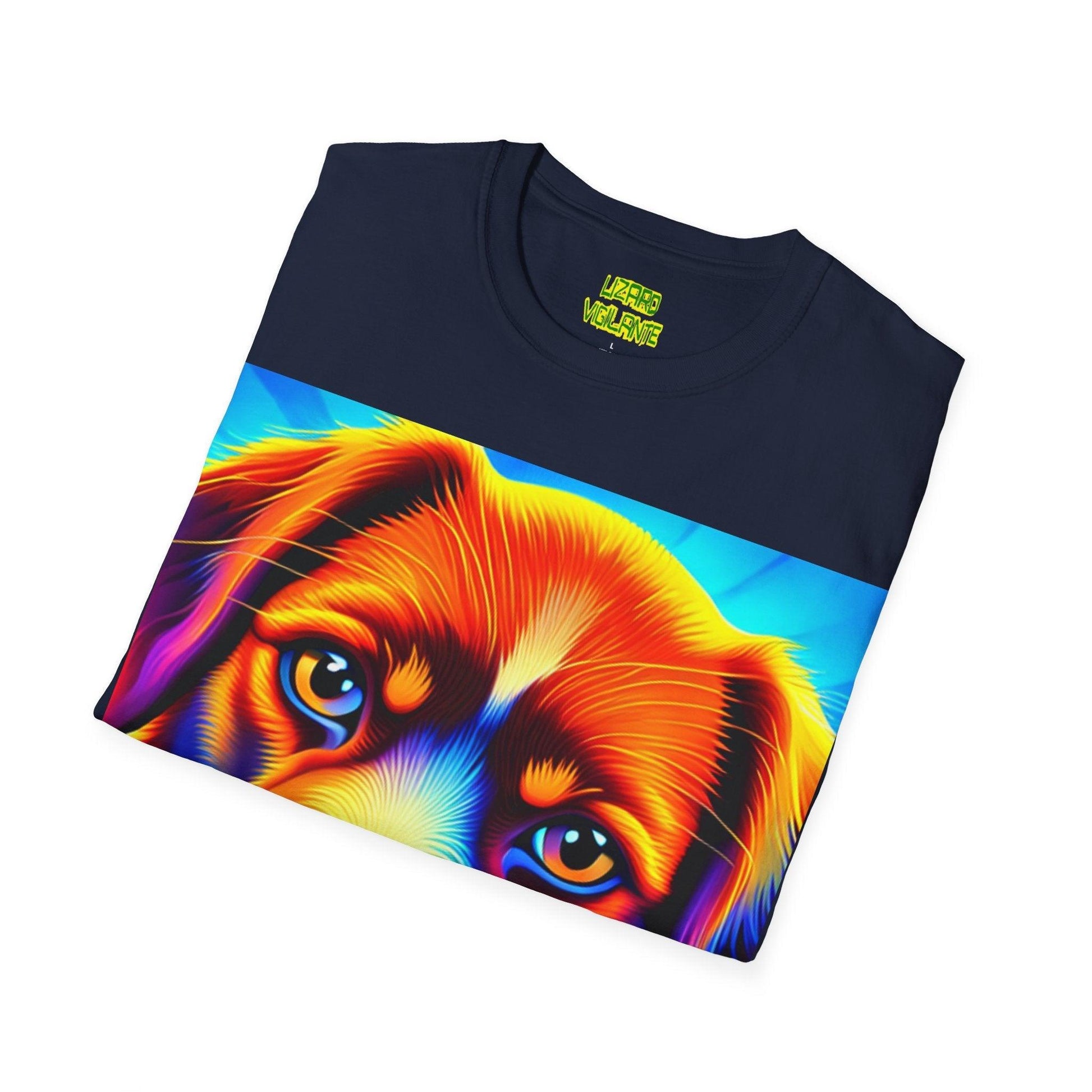 Prism Dog Unisex Softstyle T-Shirt - Lizard Vigilante