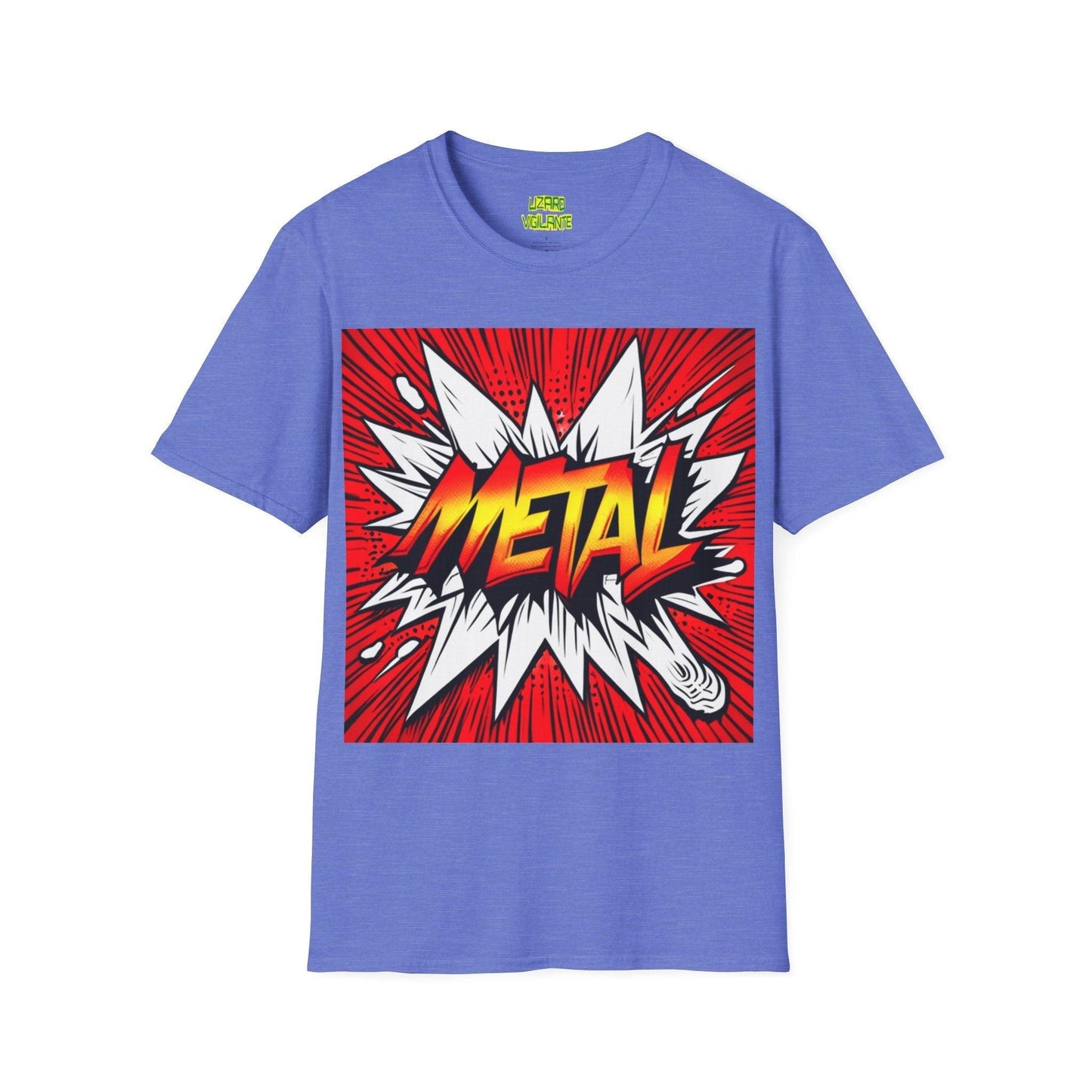 METAL KAPOW Unisex Softstyle T-Shirt - Lizard Vigilante