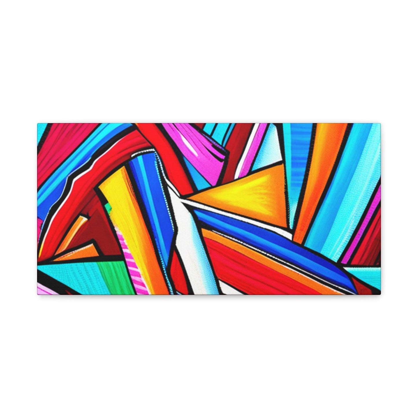 Geometrocide Canvas Gallery Wraps by Lizard Vigilante - Lizard Vigilante