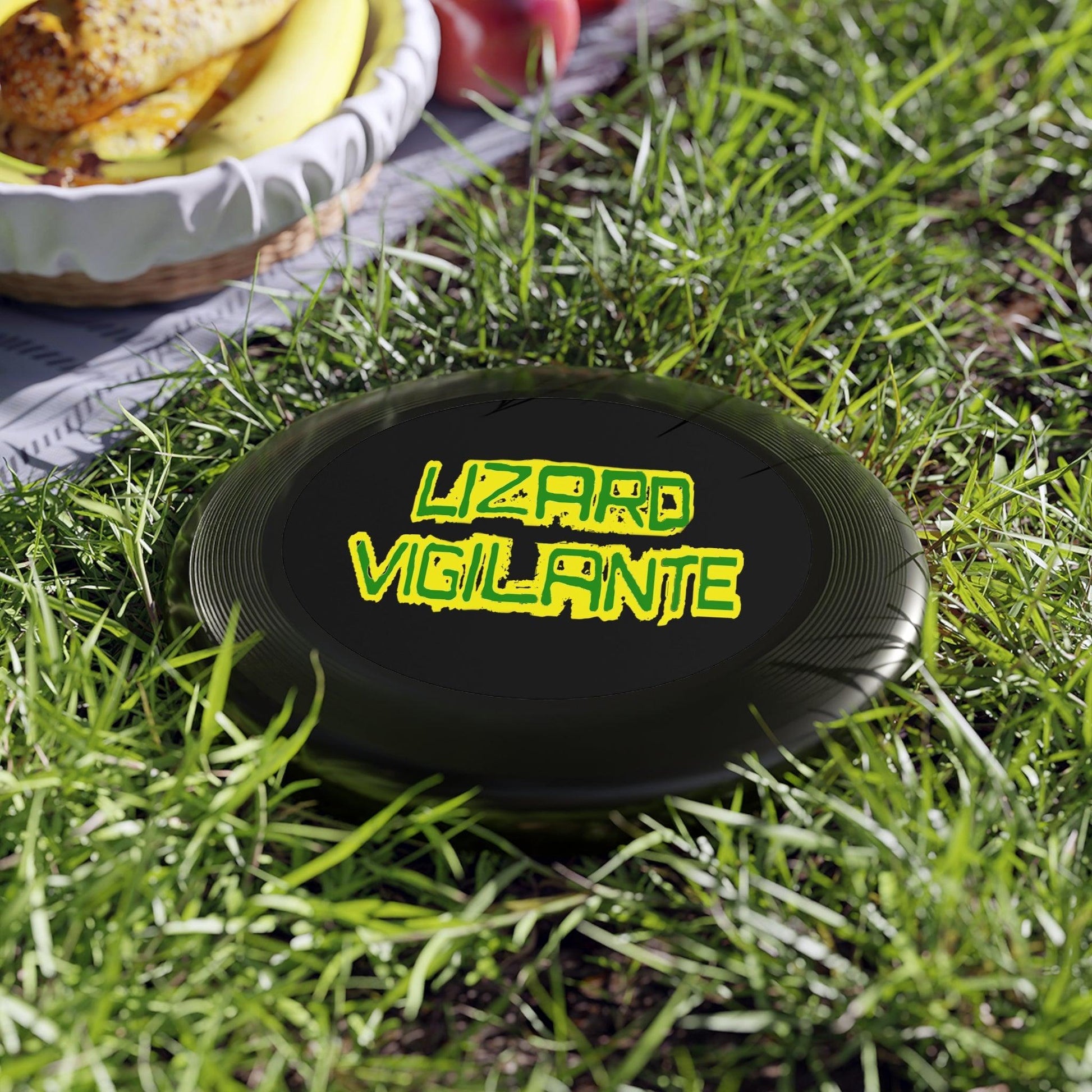 Lizard Vigilante Wham-O Frisbee - Lizard Vigilante