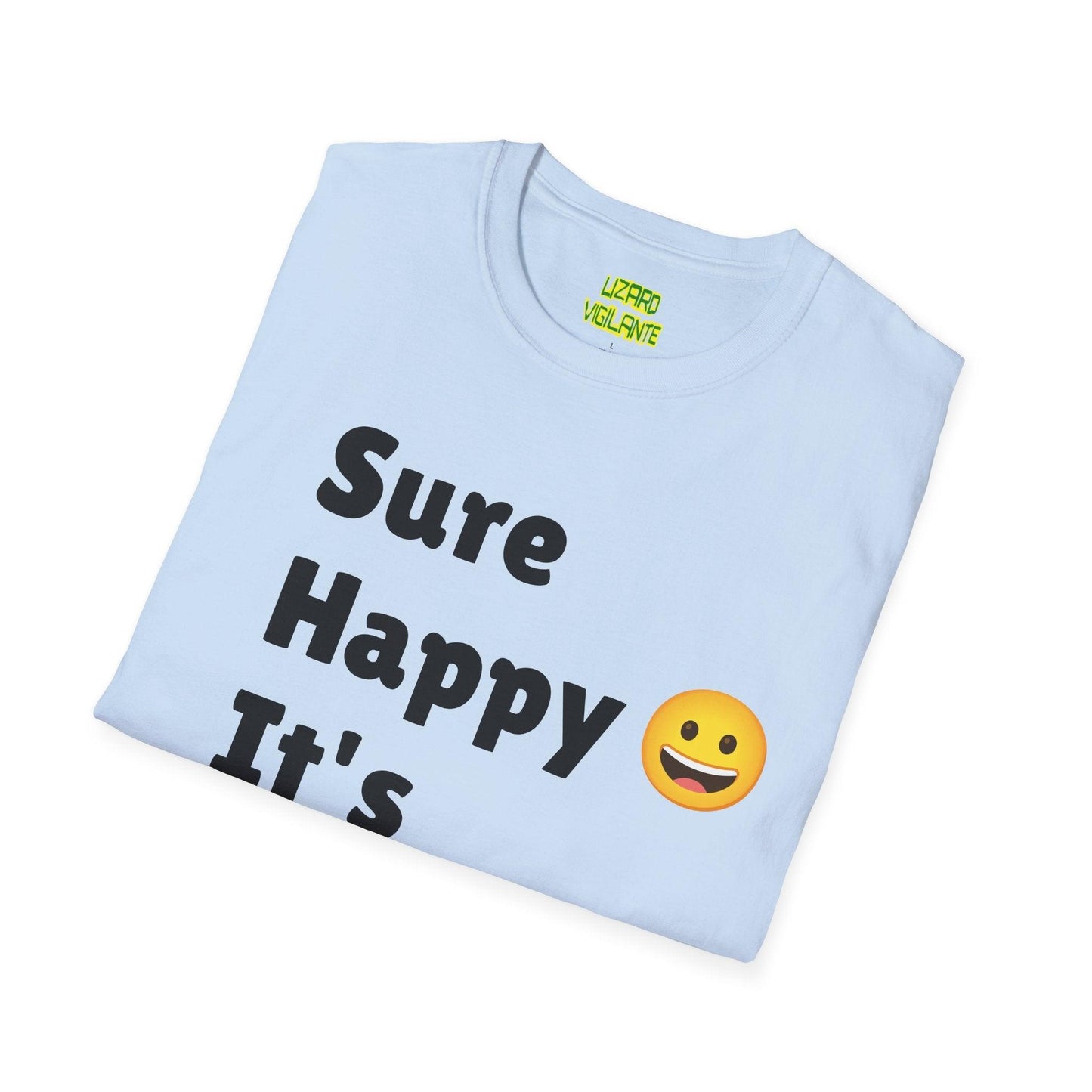 Sure Happy It's Thursday Unisex Softstyle T-Shirt - Lizard Vigilante