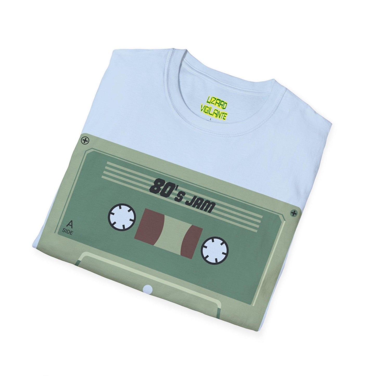 80's Jam Unisex Softstyle T-Shirt - Lizard Vigilante