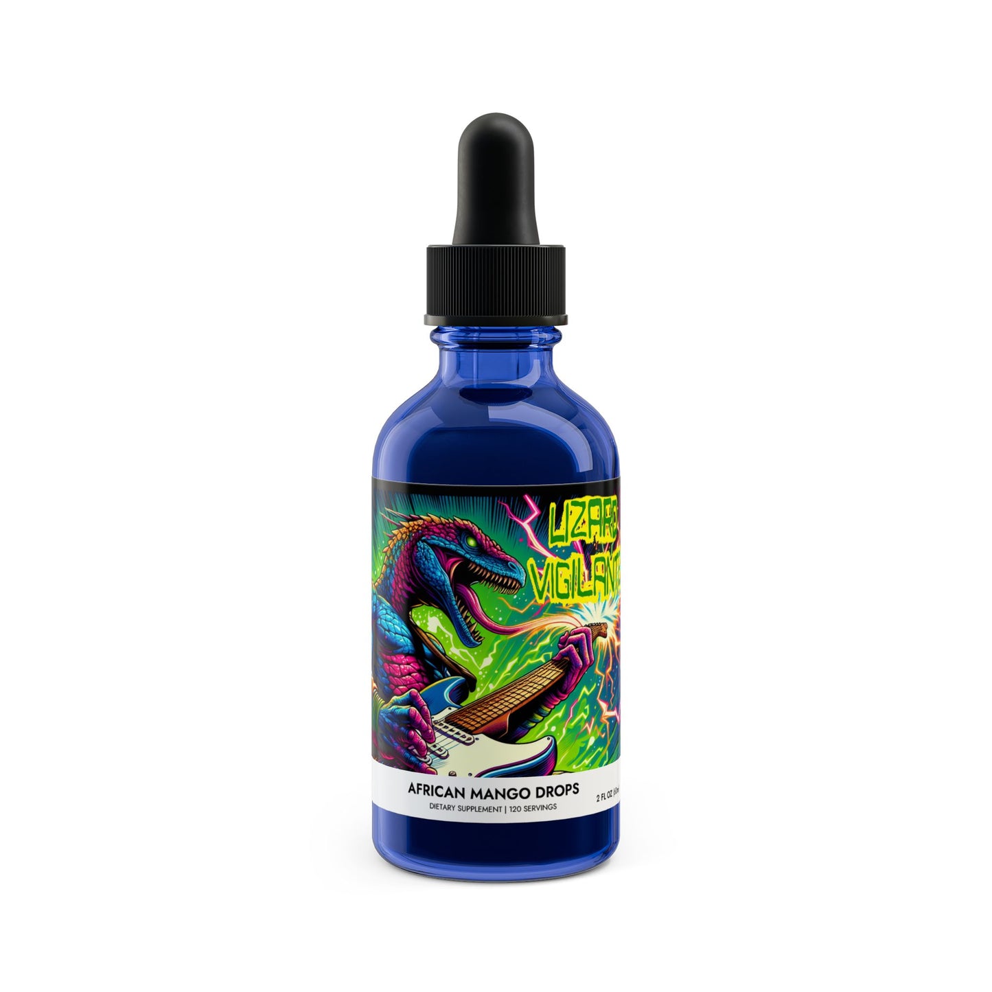 Lizard Vigilante African Mango Drops Supplement (60ml, 2fl.oz) - Premium Food Supplements from Printify - Just $29.99! Shop now at Lizard Vigilante