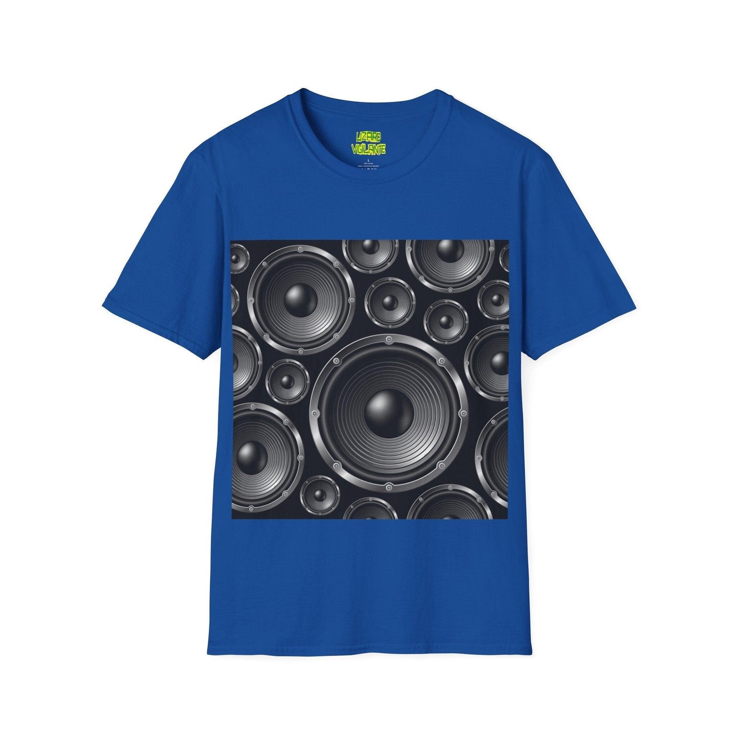 Bluetooth Speakers Unisex Softstyle T-Shirt - Lizard Vigilante