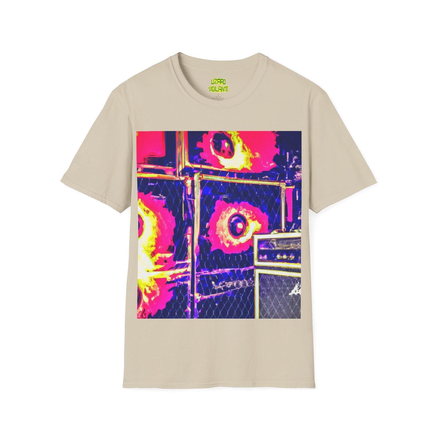 UnderAmped Unisex Softstyle T-Shirt - Lizard Vigilante