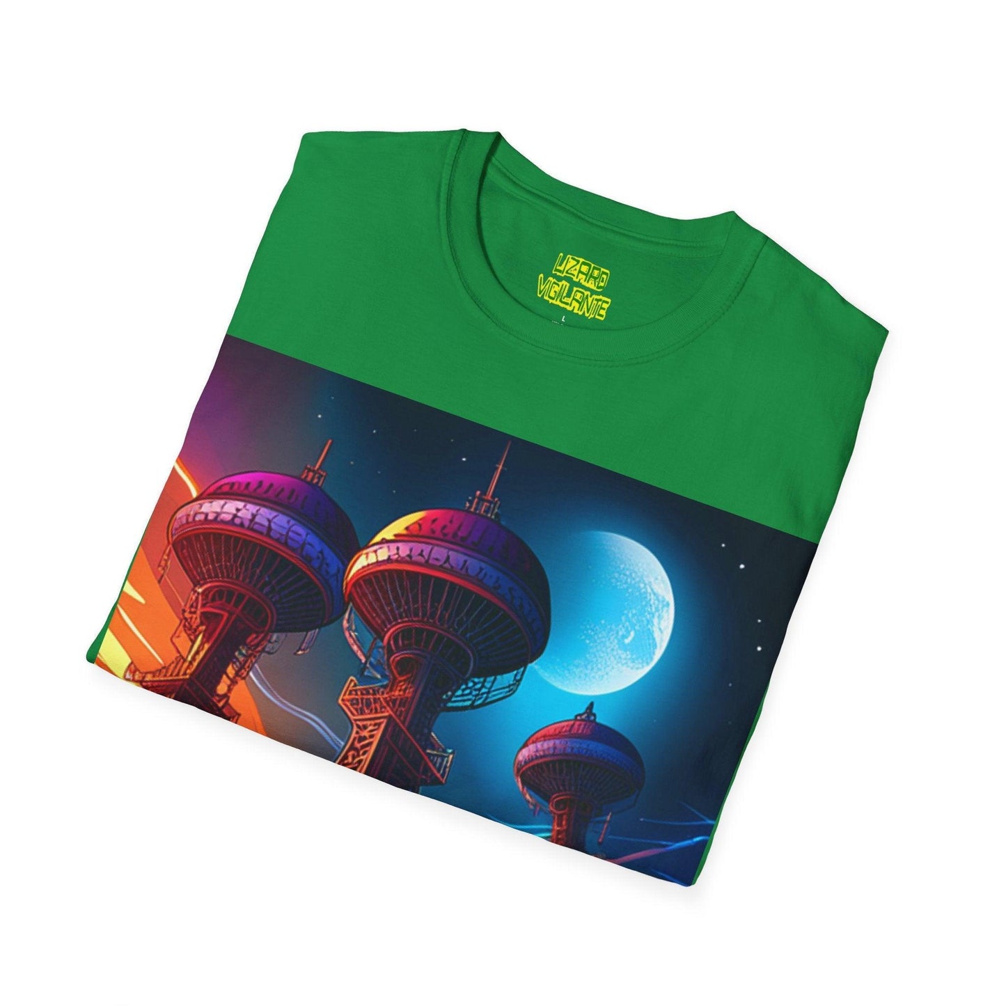 Interplanetary Transmission Unisex Softstyle T-Shirt - Lizard Vigilante