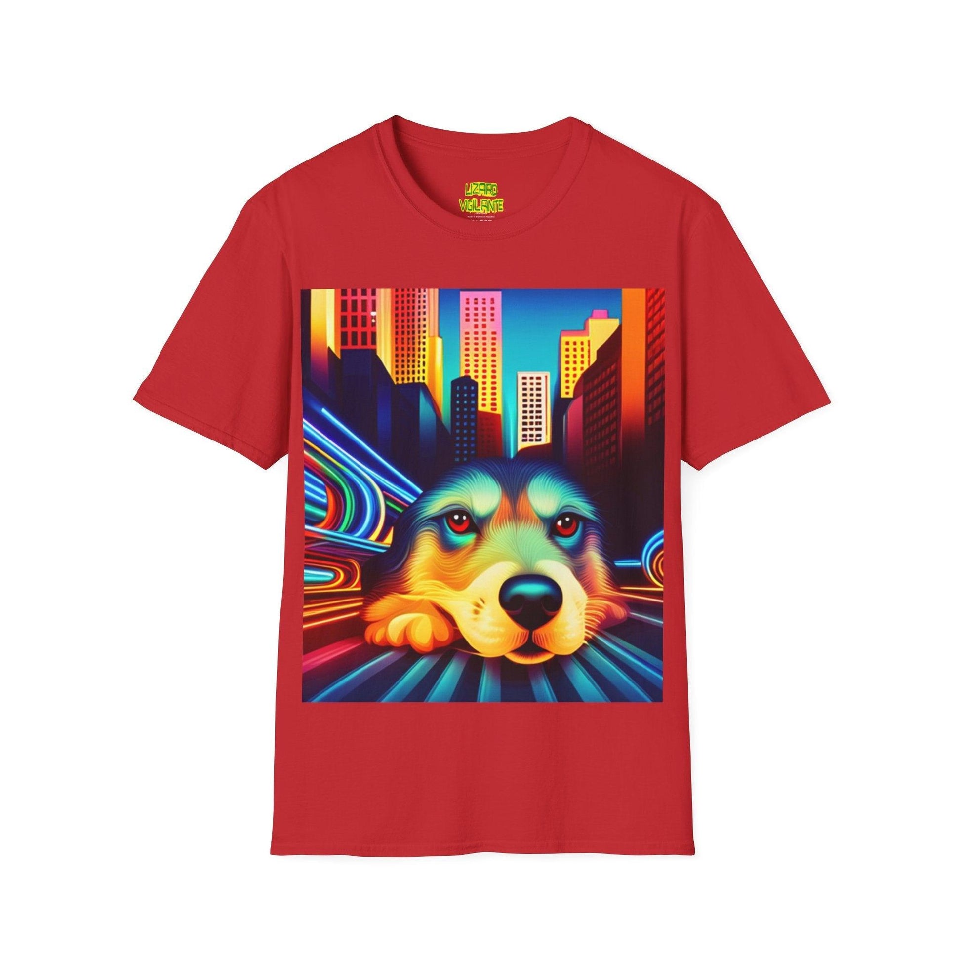 The Dog Album Unisex Softstyle T-Shirt - Lizard Vigilante