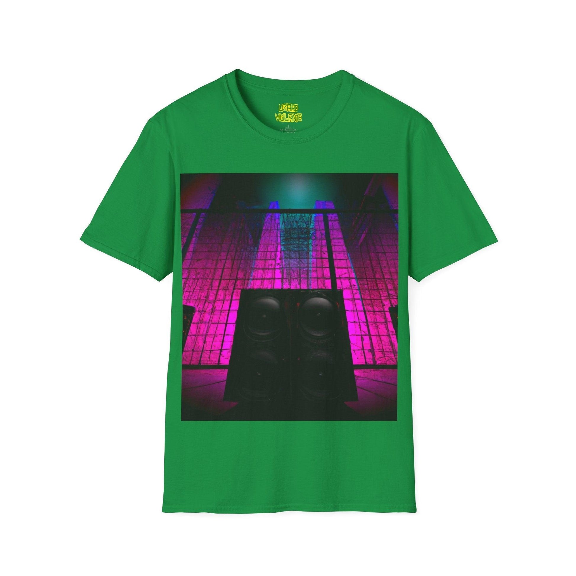 Music Prison Unisex Softstyle T-Shirt - Lizard Vigilante