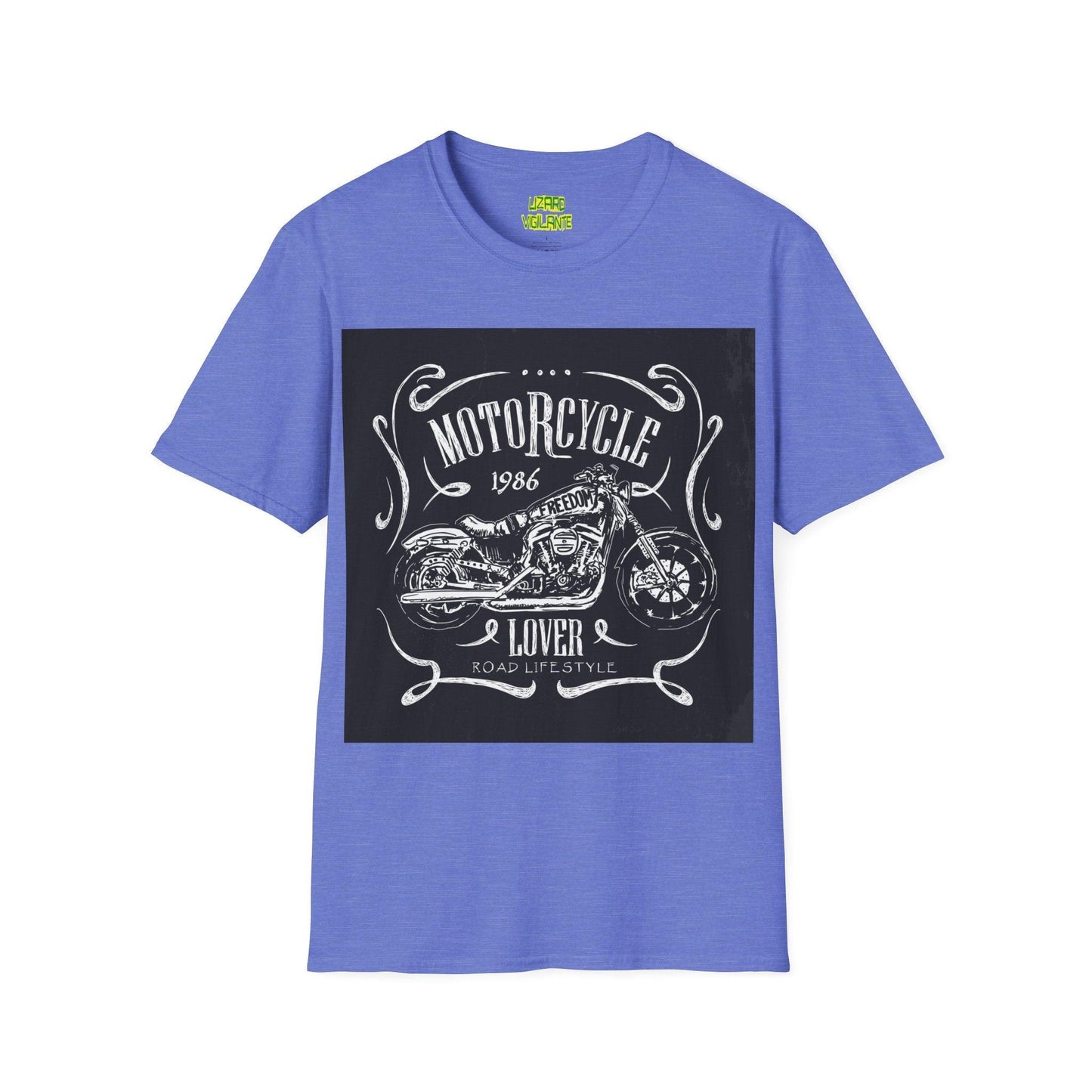 Motorcycle Lover Unisex Softstyle T-Shirt - Lizard Vigilante