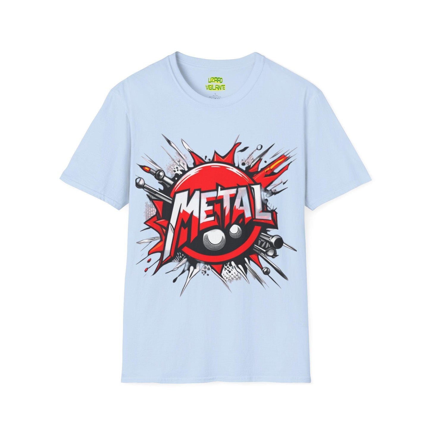 Metal Balls Unisex Softstyle T-Shirt - Lizard Vigilante