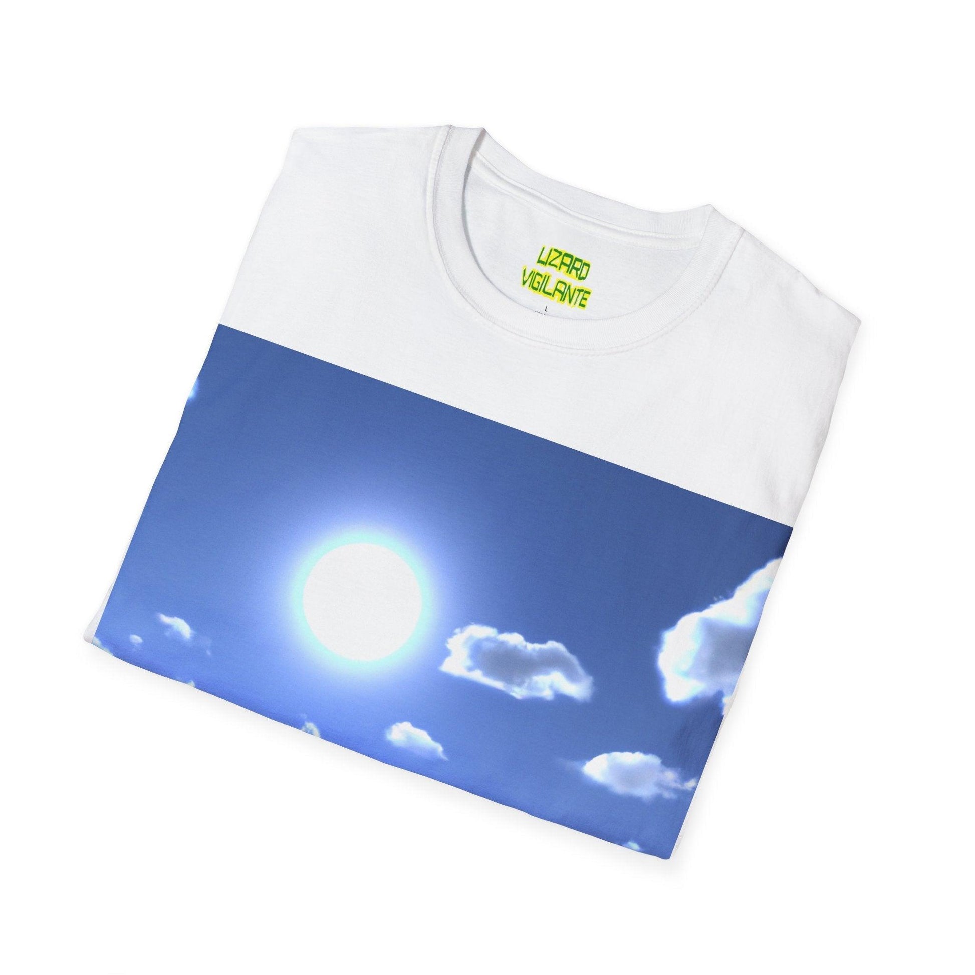 Sailing Sunlight Graphic Unisex Softstyle T-Shirt - Lizard Vigilante