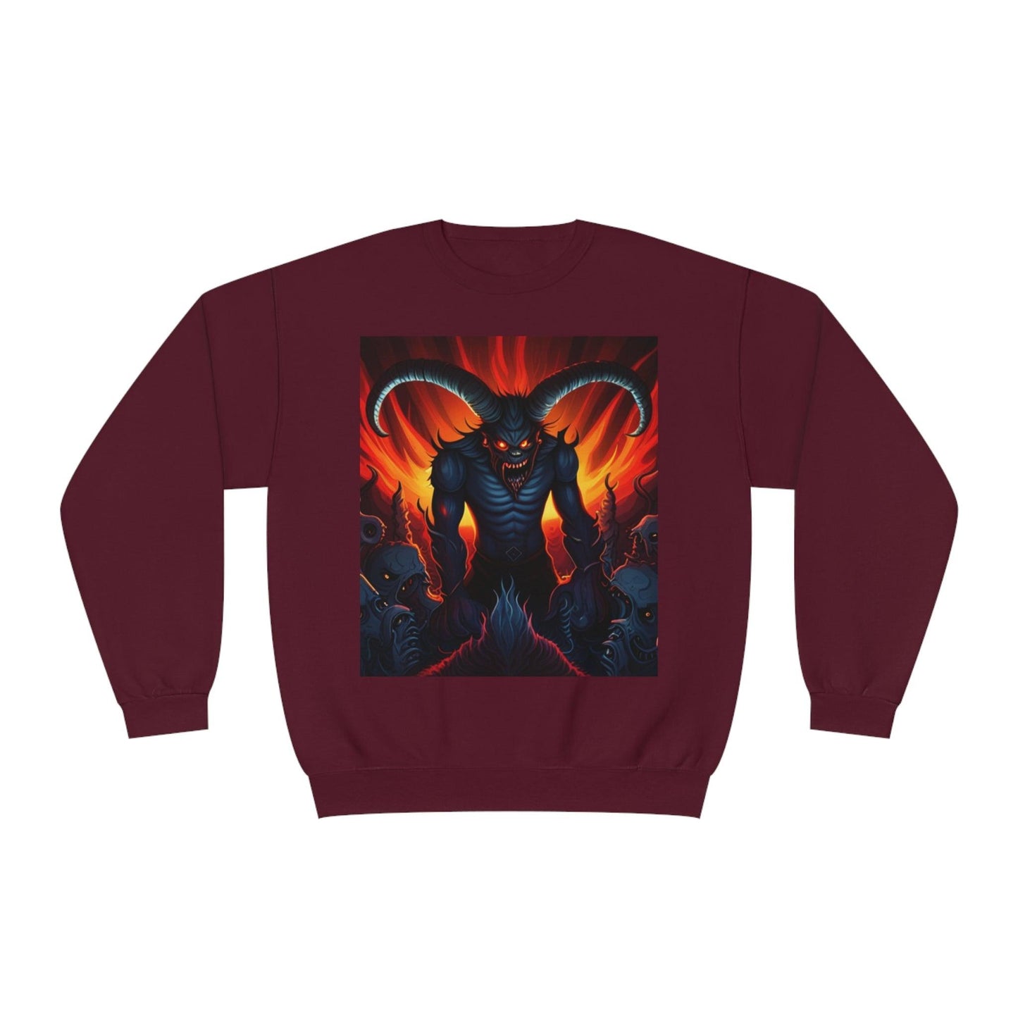 Horny Devil Unisex NuBlend® Crewneck Sweatshirt - Lizard Vigilante