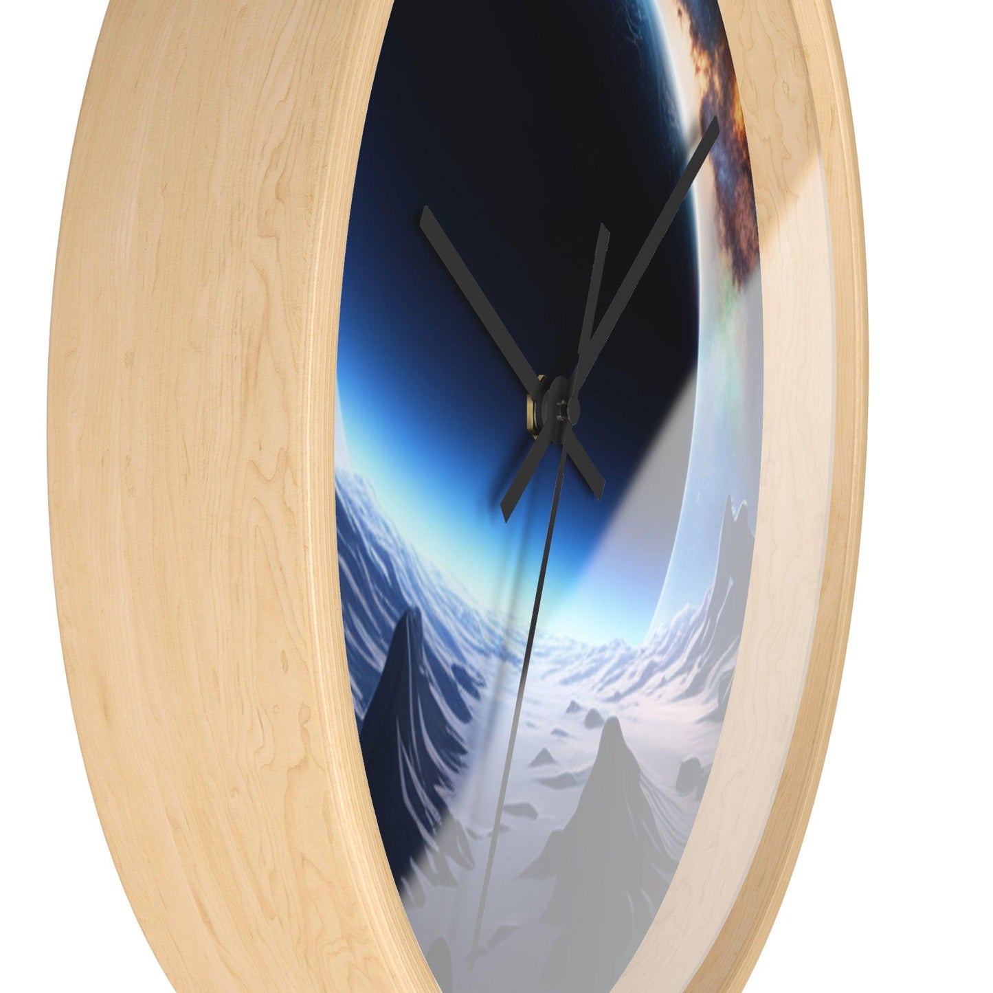 Eclipser Wall Clock - Lizard Vigilante