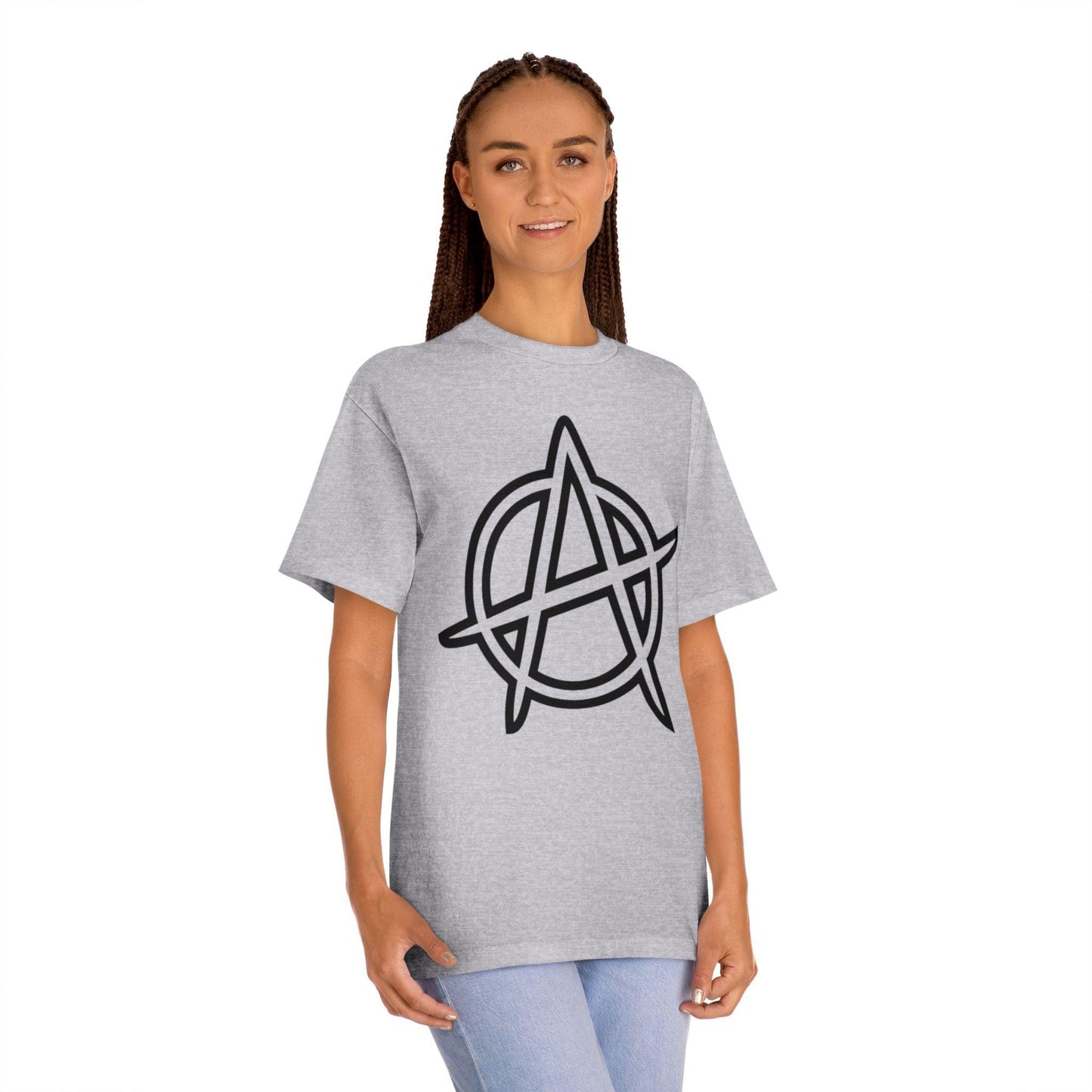 Anarchy Symbol Punker Unisex Classic Tee - Premium T-Shirt from Printify - Just $33.73! Shop now at Lizard Vigilante