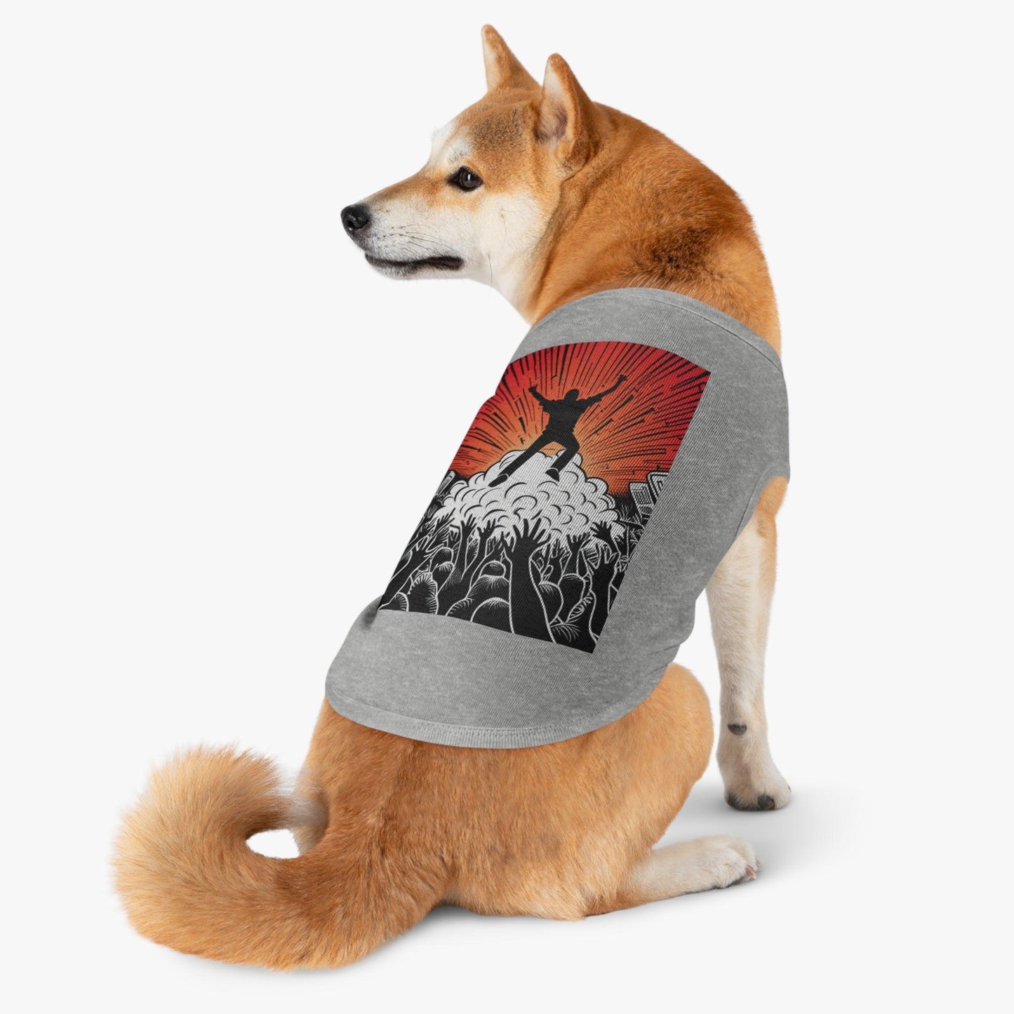 Metal Concert Pet Tank Top - Lizard Vigilante