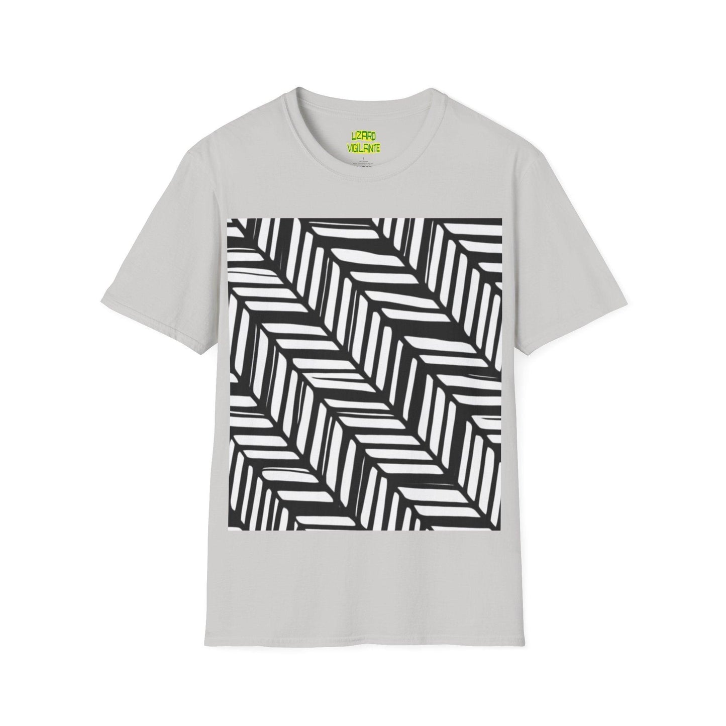 Liz Herringbone Unisex Softstyle T-Shirt - Lizard Vigilante