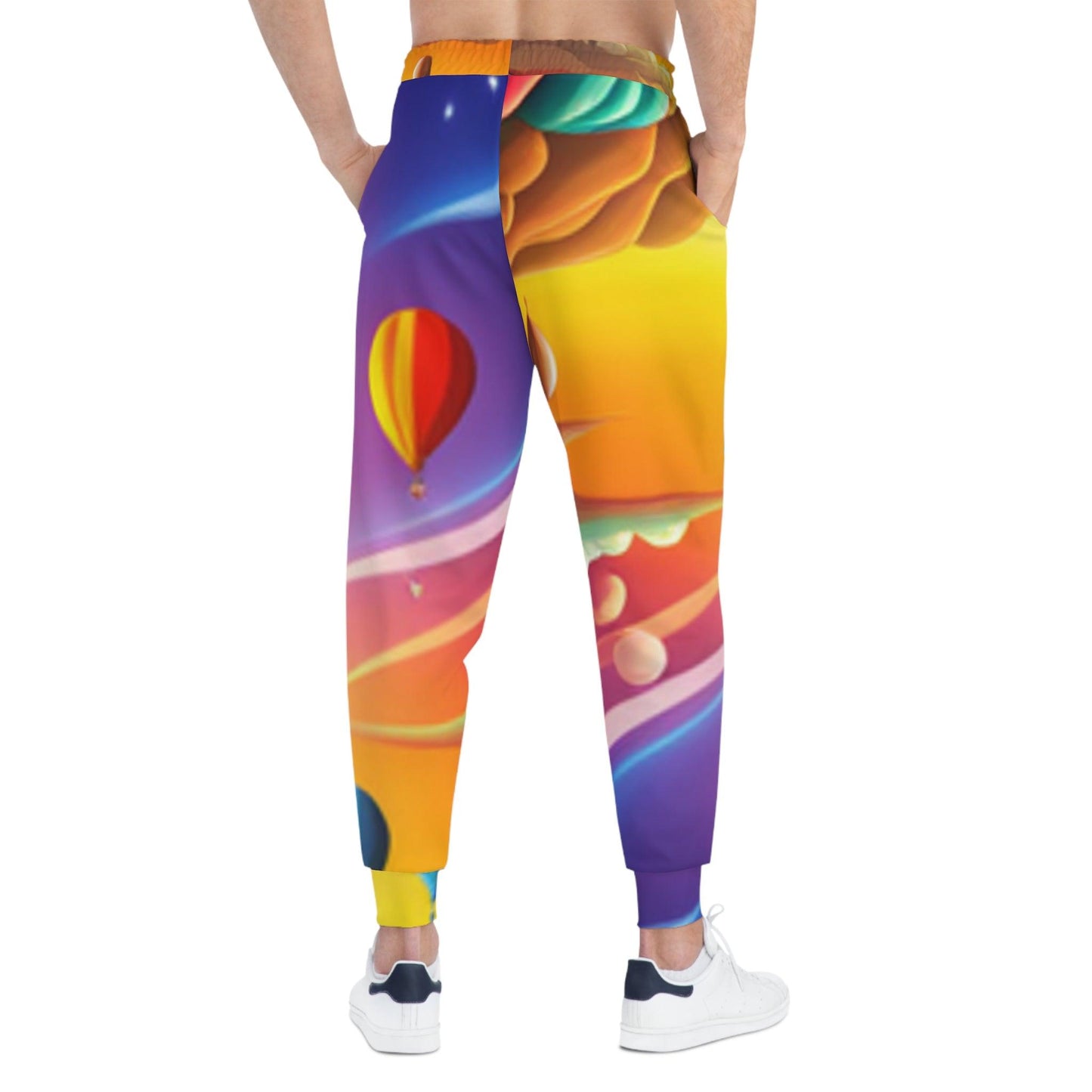 Bright Balloon Athletic Joggers - Lizard Vigilante