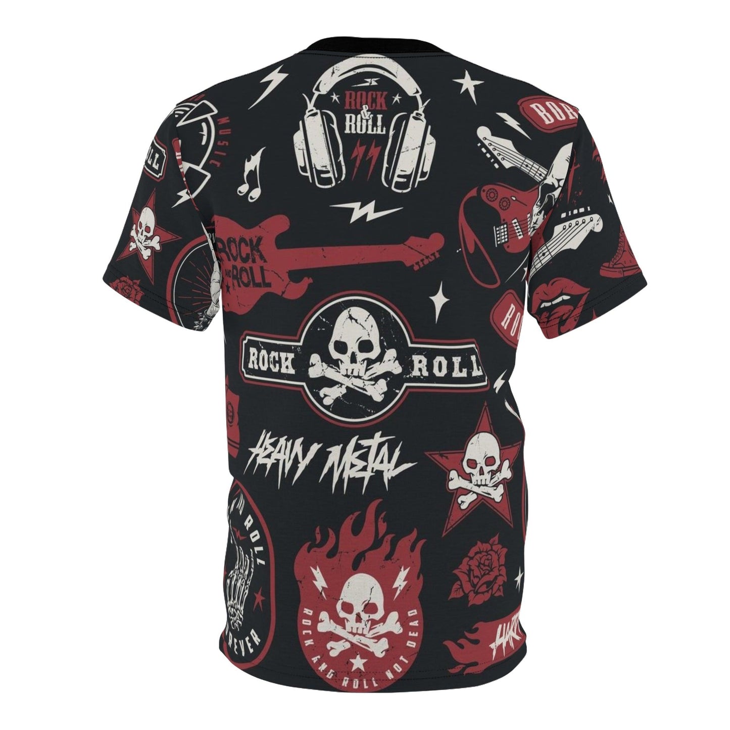 Skull RNR Forever Unisex Cut & Sew Tee (AOP) - Lizard Vigilante