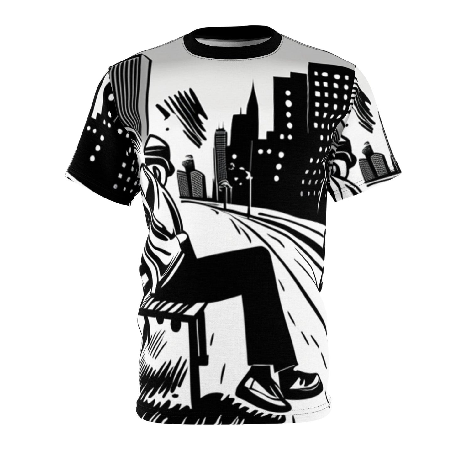 Benchman Unisex Cut & Sew Tee - Lizard Vigilante